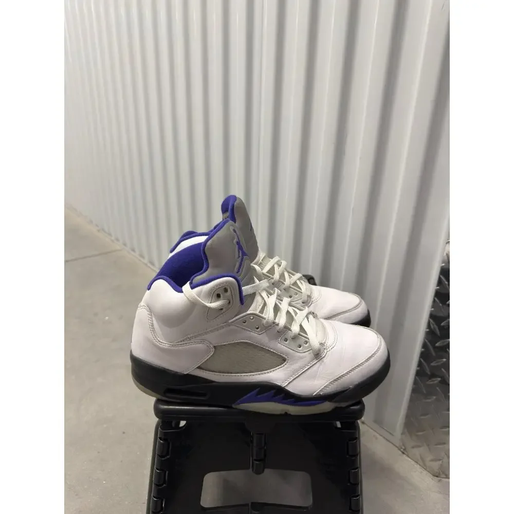 Nike Air Jordan 5 Concord White Dark 2022 Size 9.5 Men's - DD0587-141